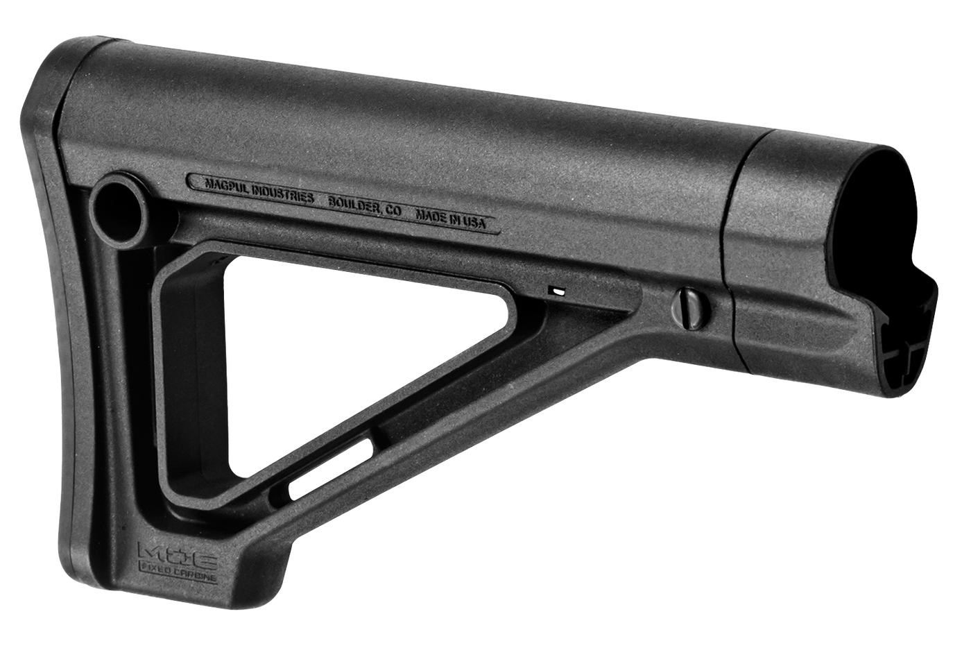 Magpul Industries Corp Moe, Magpul Mag481-blk Moe Fixed Carbine Stock Com-spec