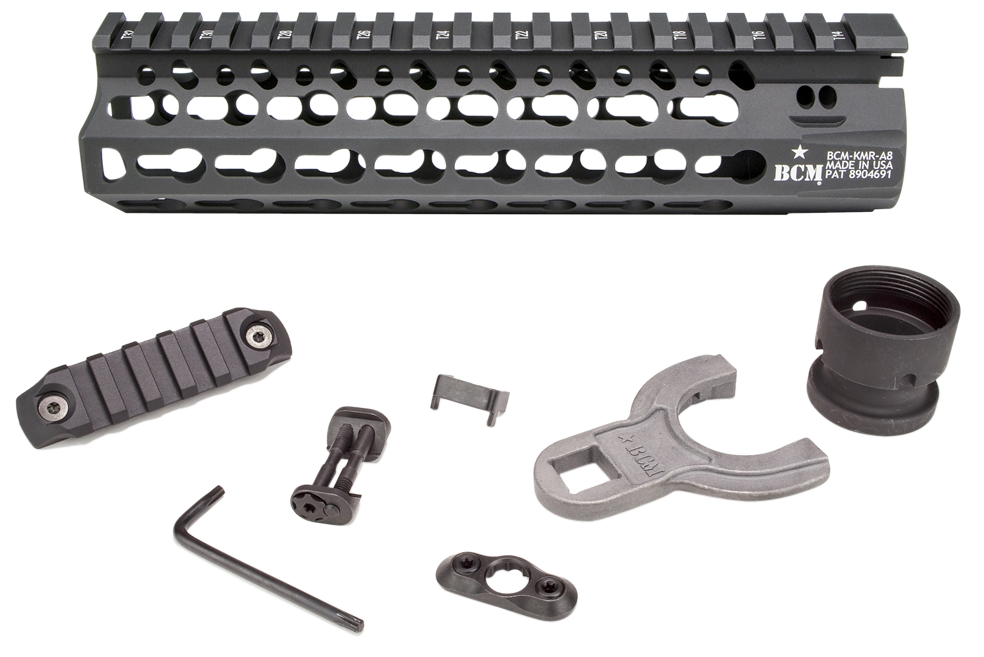 Bcm Rail Alpha 8" Keymod - Black Fits Ar-15