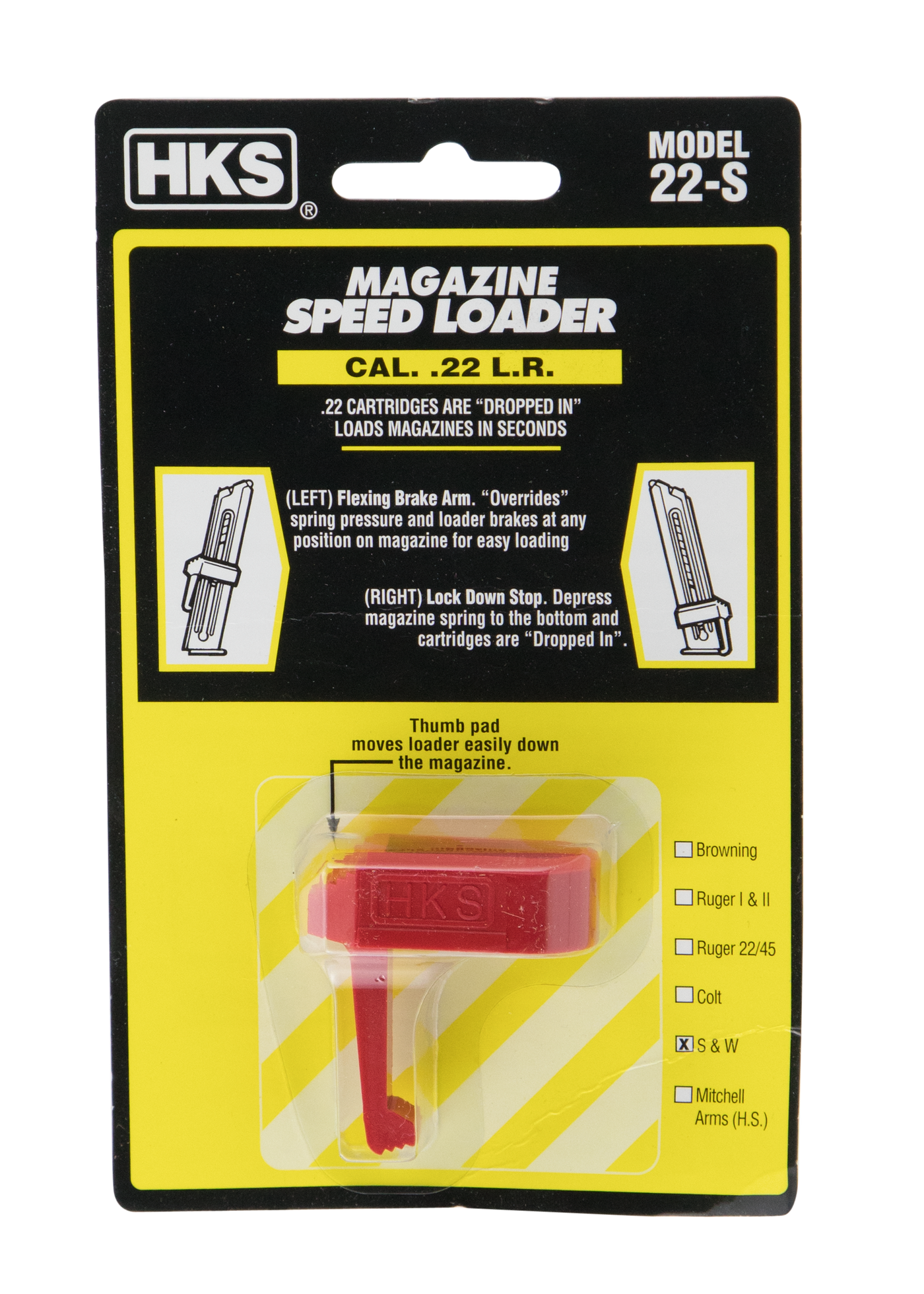 Hks Magazine Speedloader - .22lr S&w Autos