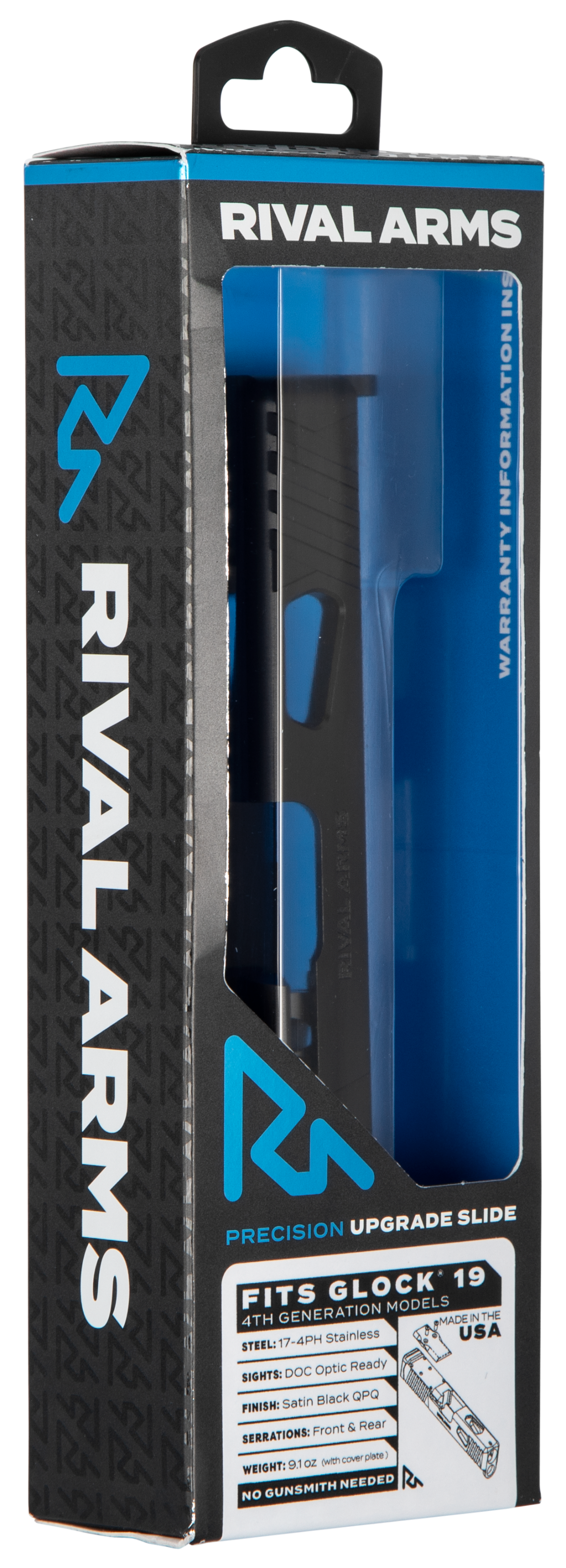 Ra Slide For Glock 19 Gen4 A1 Doc Bk – Texas Fowlers