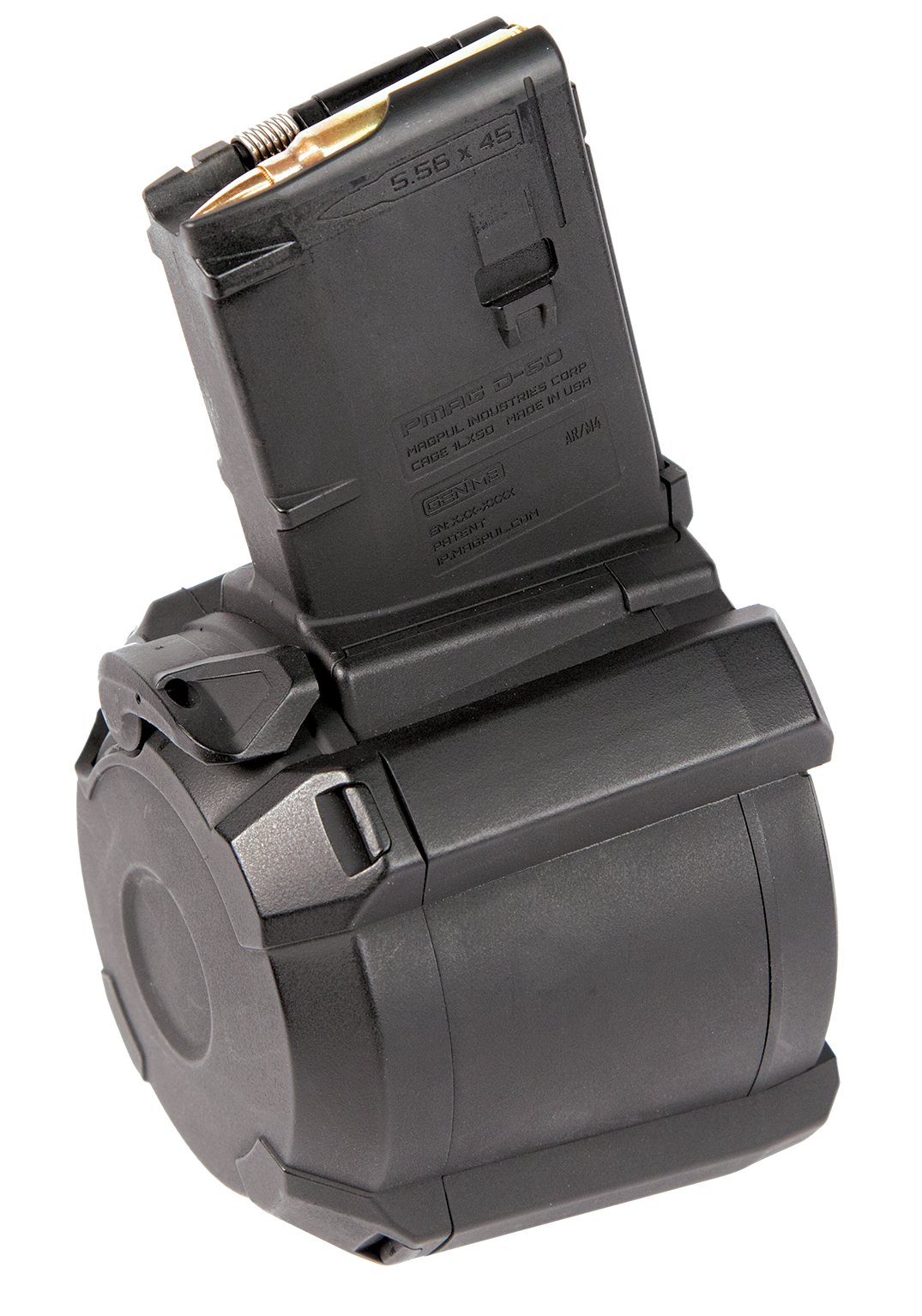Magpul Magazine Pmag 5.56x45 - D-60 Ar/m4 60rd Drum Black