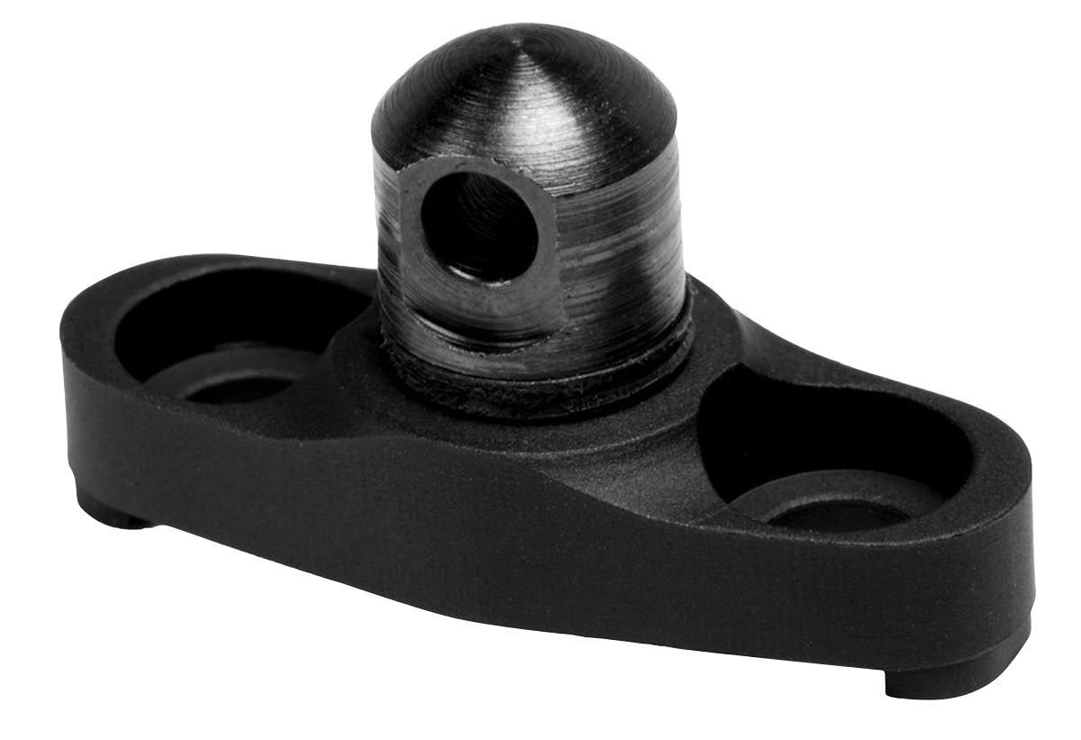 Grovtec Flanged Swivel Stud - M-lok Adaptor Black