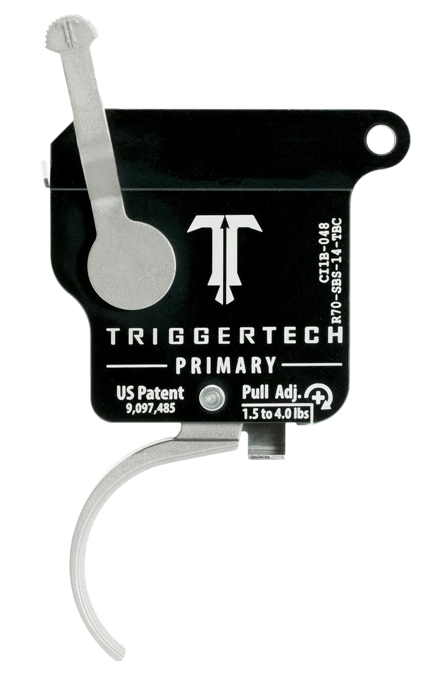 Triggertech Rem 700 Primary Single Stage Triggers Factory Stainless Traditional Curved Top Safety Rh