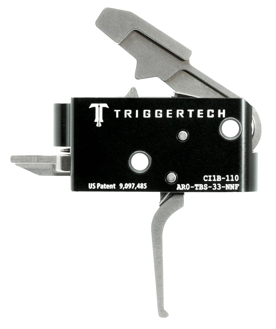 Triggertech Ar15 Competitive Two Stage Triggers Stainless Straight Flat