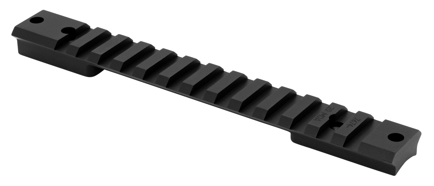Warne Mountain Tech Tactical Rail Matte Black 20 Moa Remington Long Action