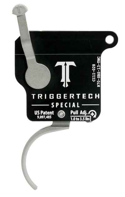 Triggertech Rem 700 Special Single Stage Triggers Stainless Traditional Curved Top Safety Rh
