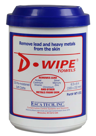 D-wipe Towels 8-150 Ct Canisters