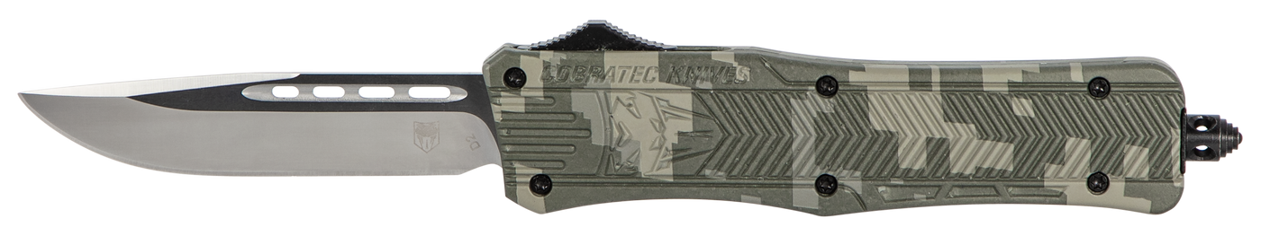 Cobratec Medium Ctk1 Otf - Army Digi Camo 3" Drop Point