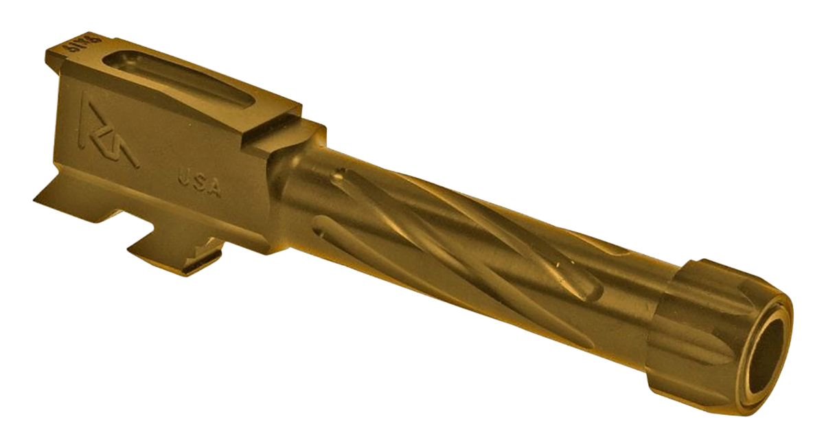 Rival Arms Barrel For Glock 43 - Gen 1 Threaded Gold