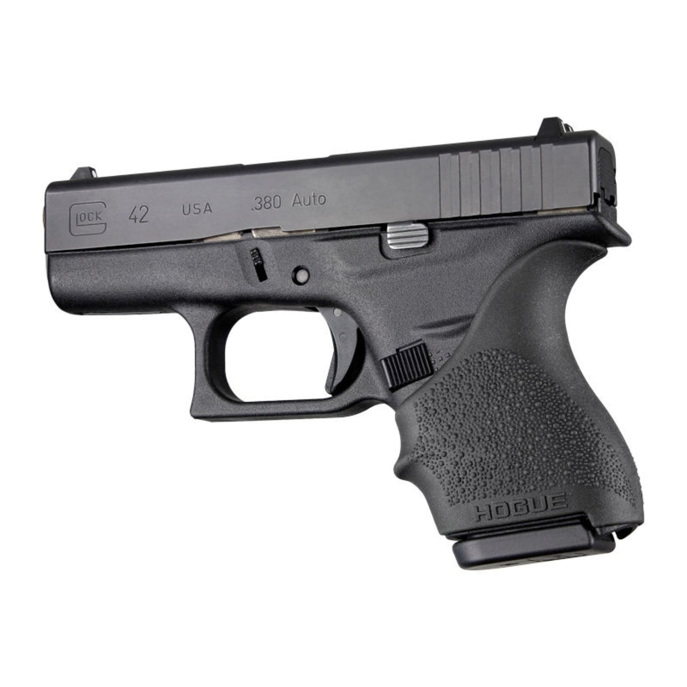 Hogue Handall Beavertail Grip Sleeve Black Glock 42/43