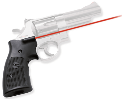 Ctc Laser Lasergrip Red S&w - Kln Frame Rnd & Square Butt