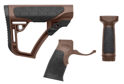 Daniel Def. Ar15 Furniture Kit - Brown Mil-spec