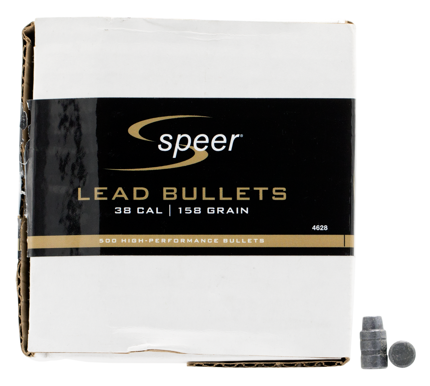 Speer Ammo Handgun, Speer 4628      Bull .358 158 Swc Hp           500