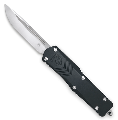 Cobratec Small Fsx Otf Black - 3" D2 Steel Drop Point
