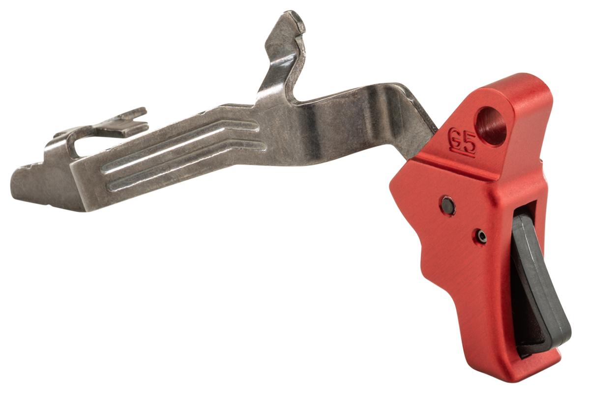 Apex Trigger W/g3 Trigger Bar - Aluminum For Glock Gen 5 Red