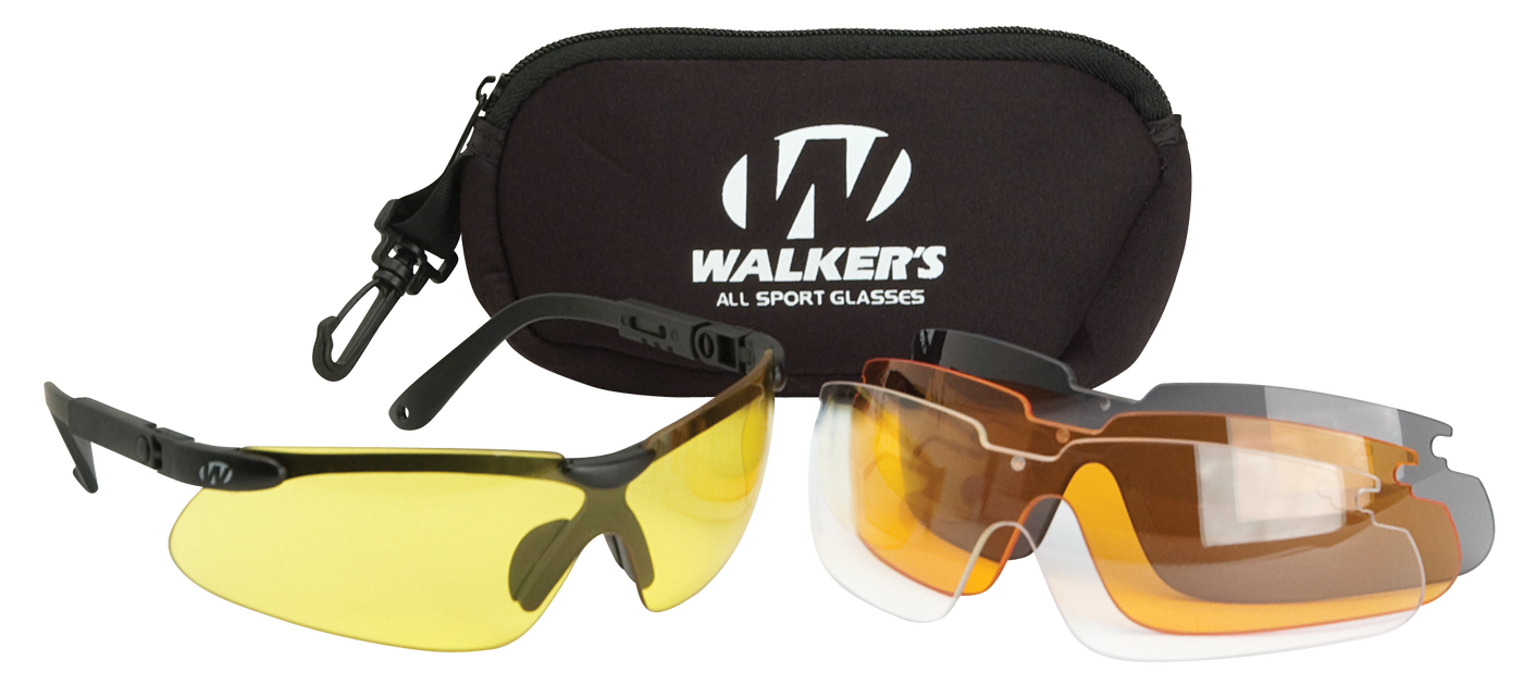 Walker's Sprt Glasses W/lens Kit