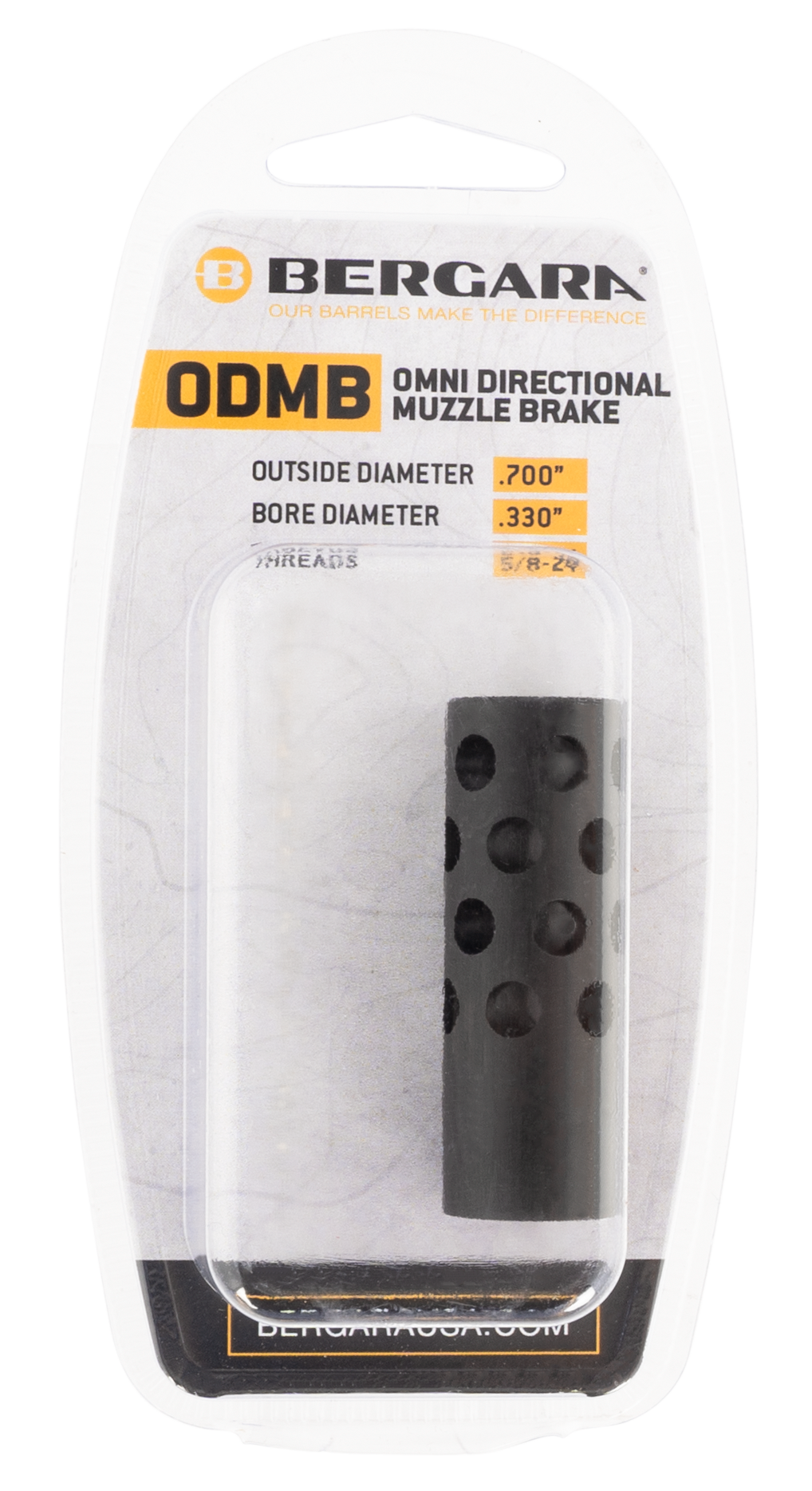 Bergara Muzzle Brake Omni #2 - .30 Cal .750" Fits Ridge