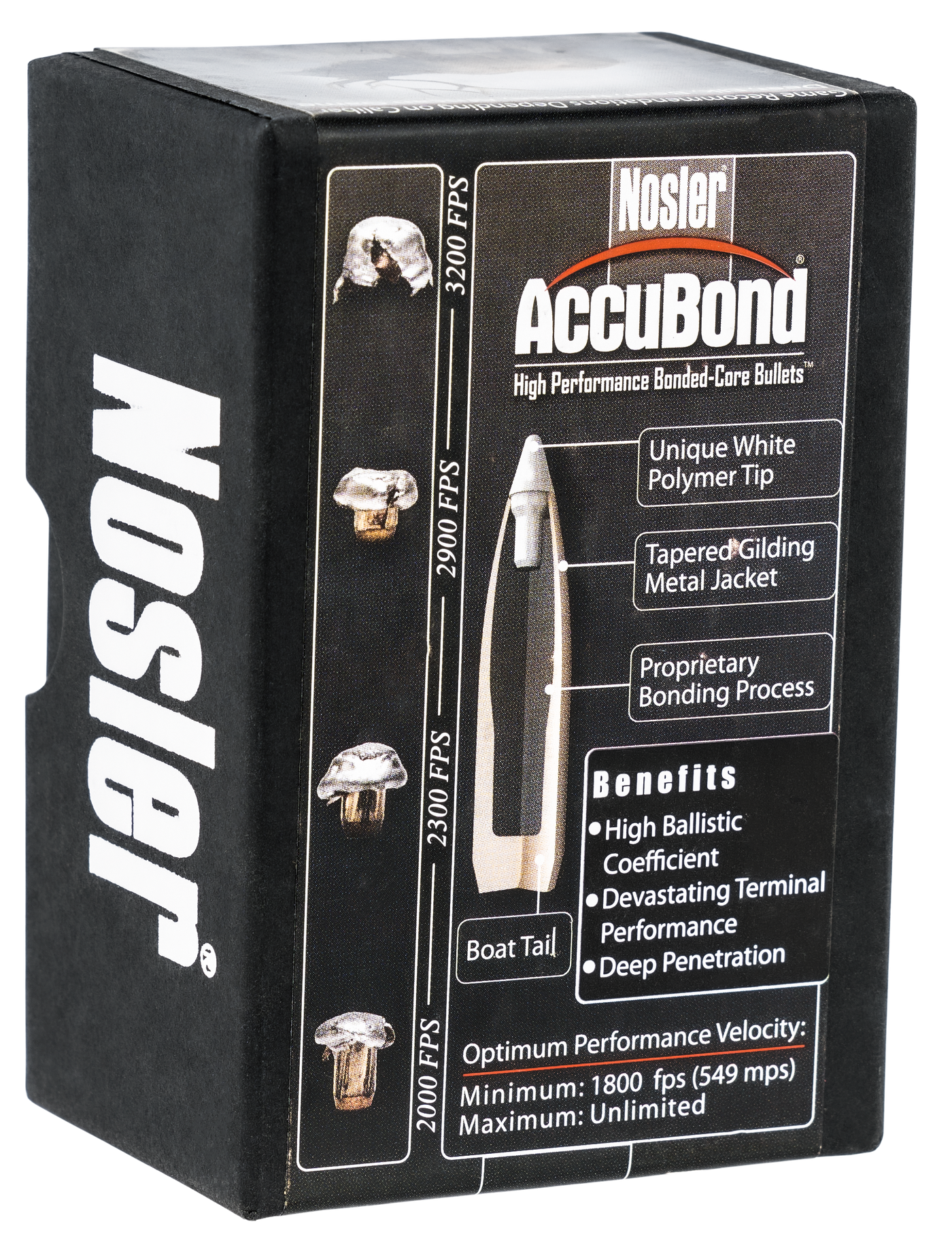 Nosler Accubond Bullets 6.5mm 140 Gr. Spitzer Point 50 Pk.