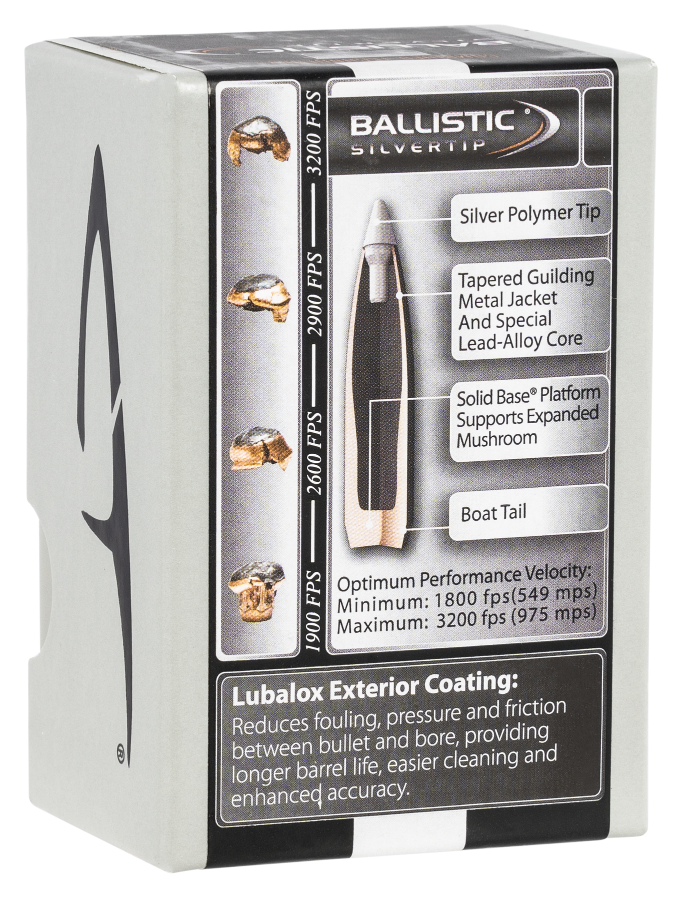 Nosler Ballistic Silvertip Hunting Bullets 6mm 95 Gr. Spitzer Point 50 Pk.