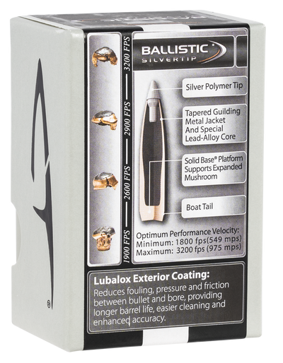 Nosler Ballistic Silvertip Hunting Bullets 6mm 95 Gr. Spitzer Point 50 Pk.