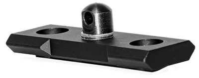 Grovtec Bipod Stud Mt M-lok - 2.3" Aluminum Black