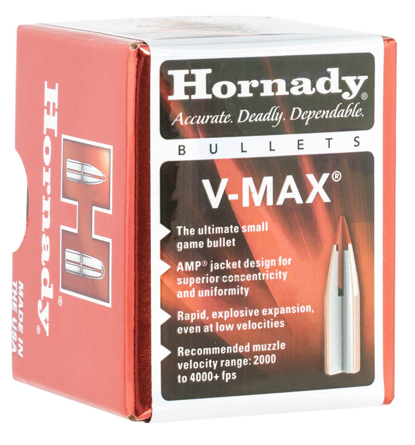 Hornady V-max Bullets 6.5mm .264 95 Gr. V-max 100 Box