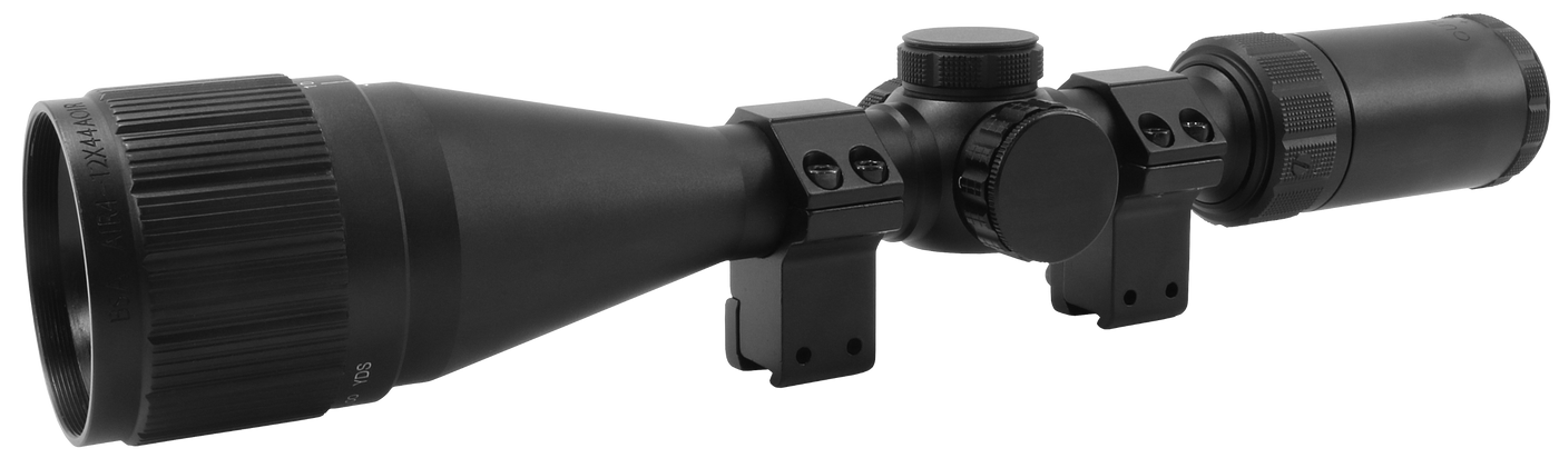 Bsa Optics Outlook Air Rifle Scope 4-12x44mm Illuminated Mil-dot W/ Rings