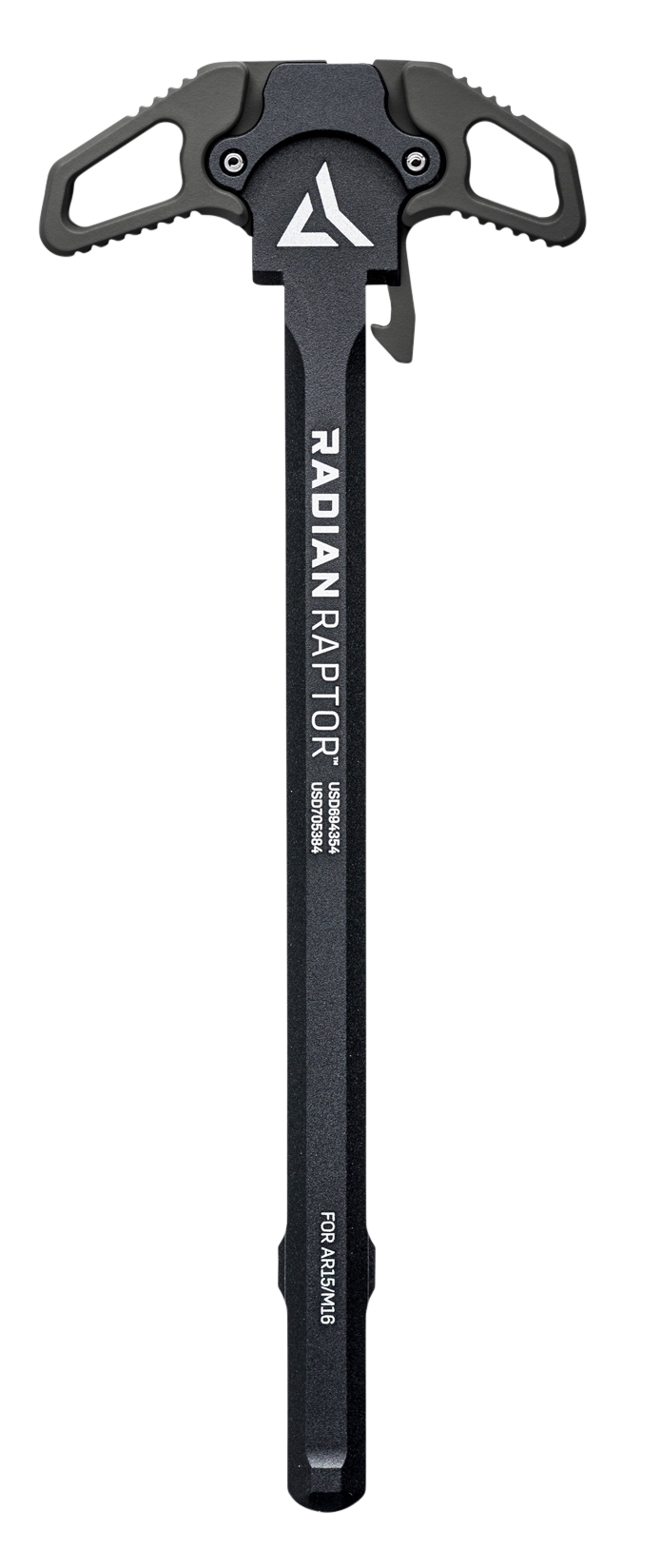 Radian Raptor Charging Handle - Radian Grey For Ar15