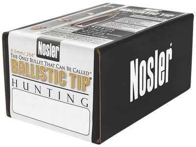 Nosler Ballistic Tip Hunting Bullets 6.5mm 120 Gr. Spitzer Point 50 Pk.