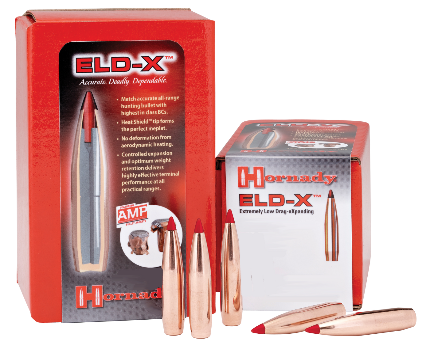 Hornady Eld-x Bullets 7mm .284 162 Gr. Eld-x 100 Box