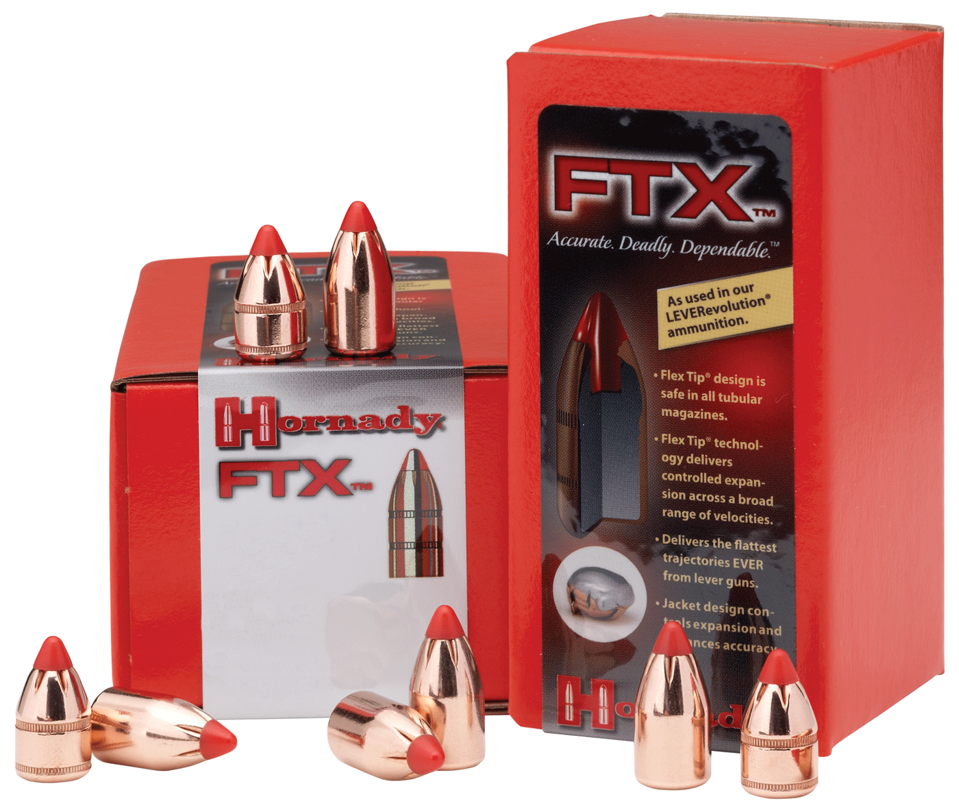 Hornady Bullets 30 Cal .308 - 160gr Ftx 100ct