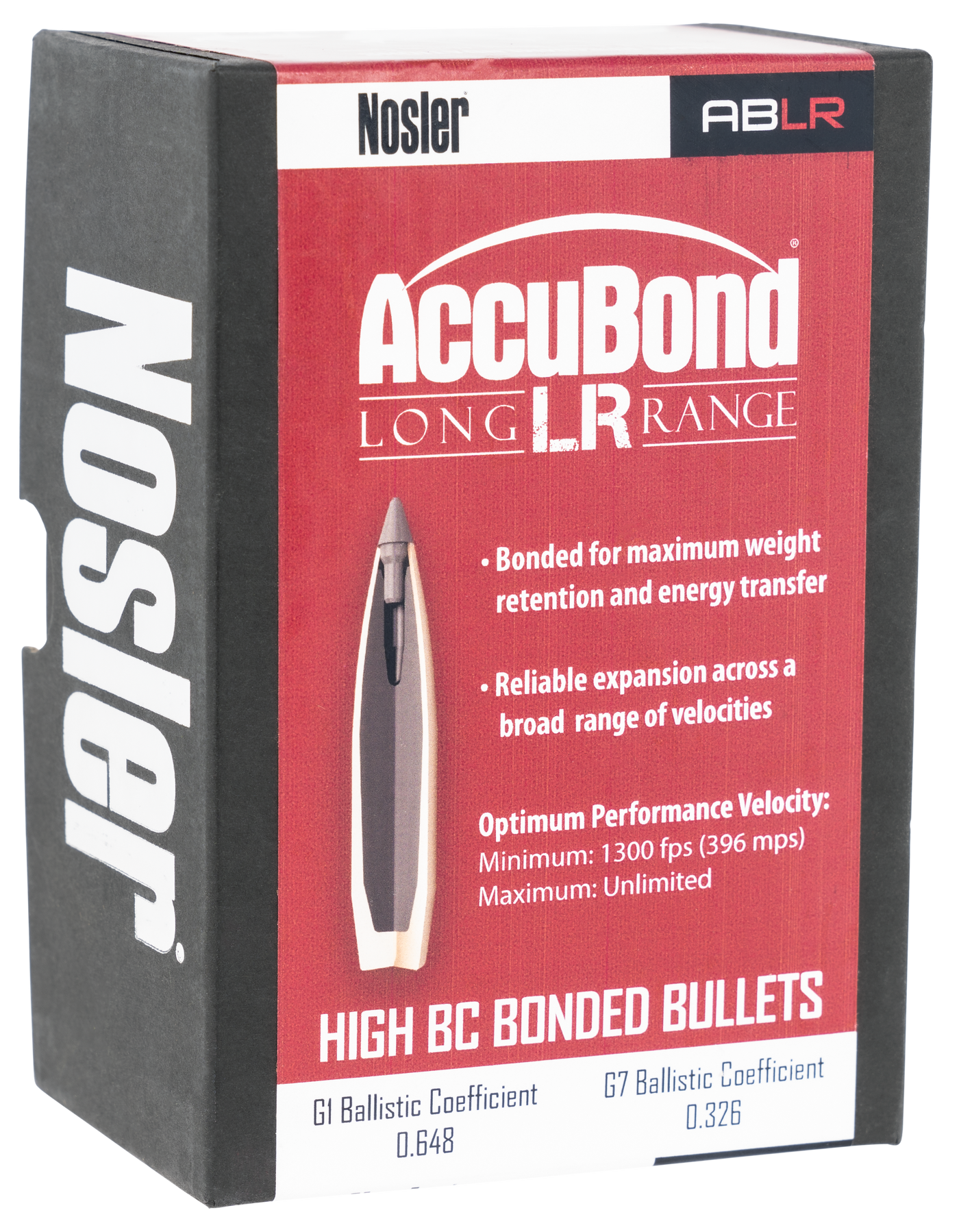 Nosler Accubond Long Range Bullets 7mm 175 Gr. Spitzer Point 100 Pk.