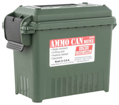 Mtm Ammo Can Mini Forest Green