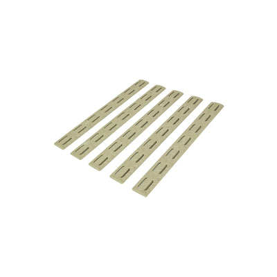 Bcm Rail Panel Kit M-lok 5.5" - Black 5 Pack