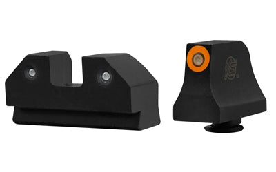 Xs R3d For Glock 43x/48 3-dot - Green Tritium Set Orange Ring