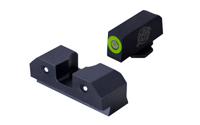 Xs R3d For Glock 43x/48 3-dot - Green Tritium Set Orange Ring