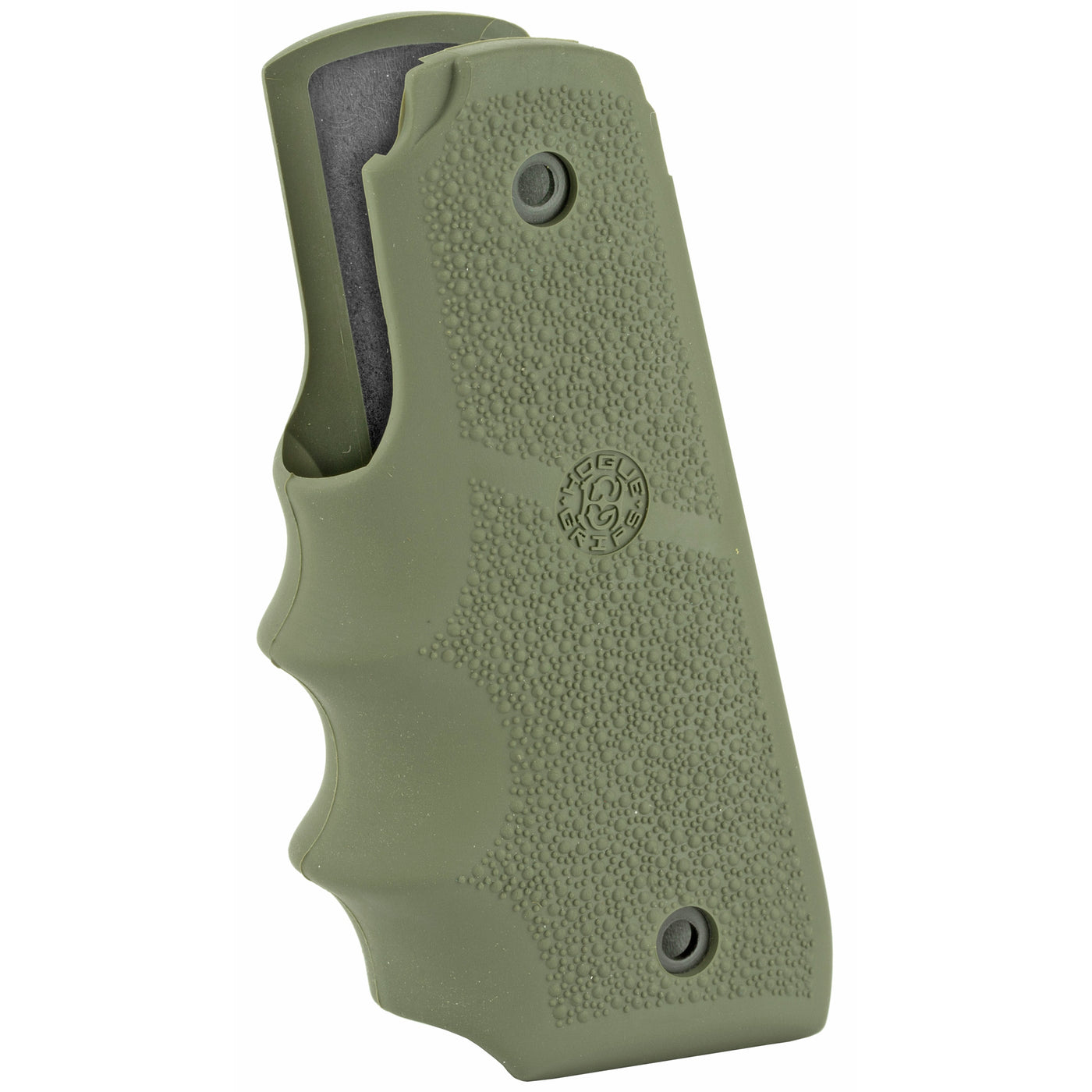 Hogue Ruger 22 45 MKIV Rubber Grip with Finger Grooves Black