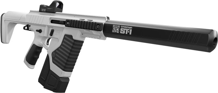 Crosman St1 W/red Dot Sight - Co2 Air Rifle 480fps Blk/wht
