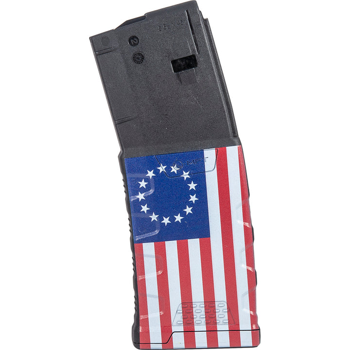 Mft Extreme Duty Polymer Mag Betsy Ross Flag 30 Rd. 5.56x45mm/223 Rem./300 Aac