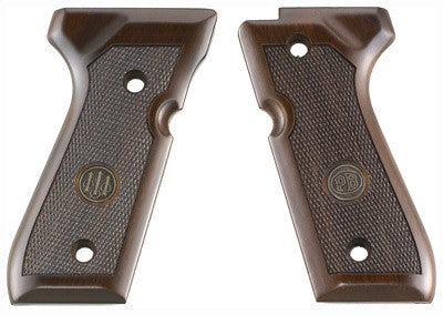 Beretta 92/96 Grips Wood - Walnut With Medallion
