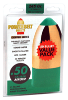 Cva Powerbelt Bullets Aero Tip - .50 Caliber 245gr 50-count