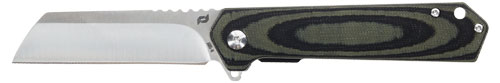 Schrade Knife Lateral Folder - 3.25" Aus-10 Od Green/lam
