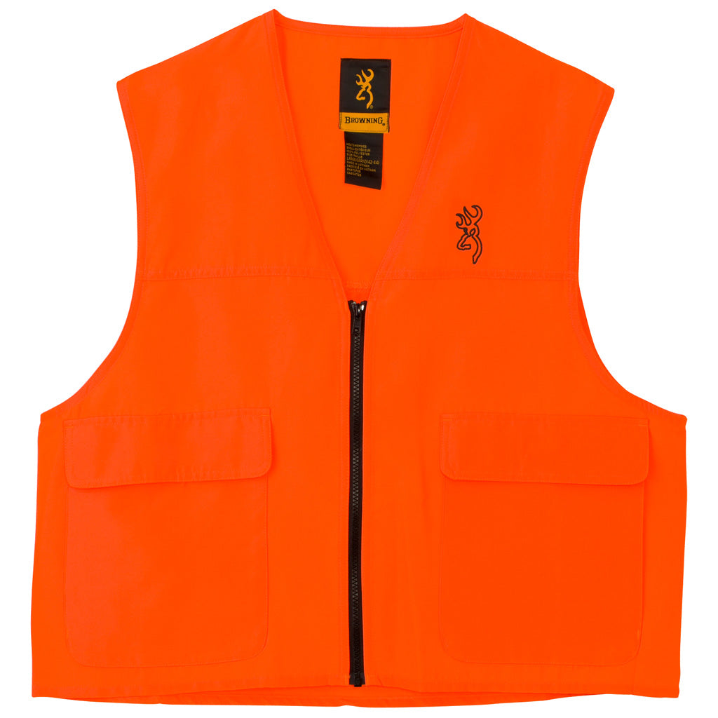 Browning Safety Vest Blaze Orange Large