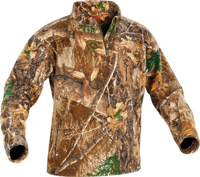 Arctic Shield Heat Echo Sherpa Fleece 1/4 Zip Realtree Edge 2x-large