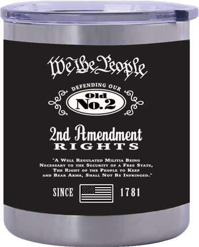 Rivers Edge 10oz Tumbler W/lid - We The People 2a Black/ss