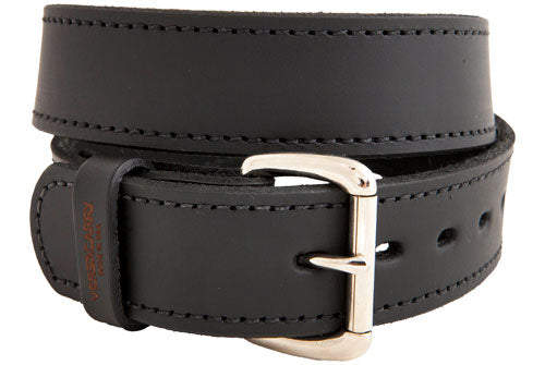 Versacarry Double Ply Leather - Belt 38"x1.5" Heavy Duty Blk