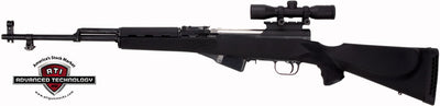 Adv. Tech. Stock For Sks Rifle - Monte Carlo Black Synthetic