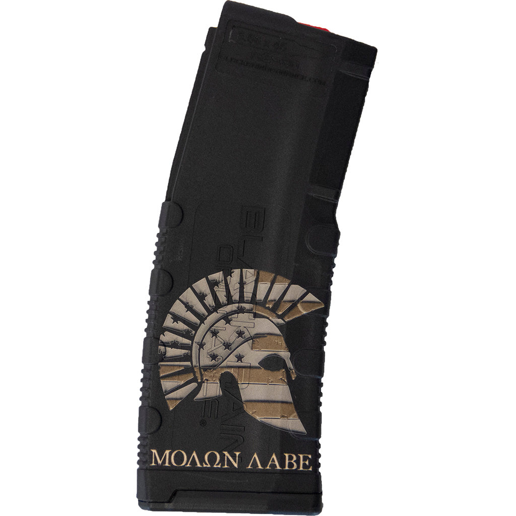 Black Rain Ordnance Lasered Ar15 Magazine Molon Labe 30 Rd.