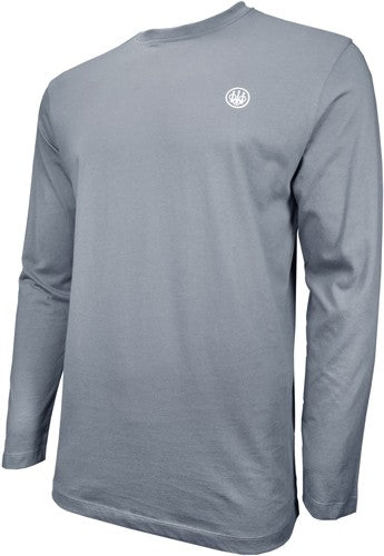 Beretta T-shirt Long Sleeve - Usa Logo 2x-large Dove Gray