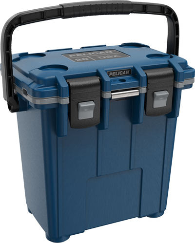 Pelican Coolers Im 20 Quart - Blue/gray Leg Cut Out